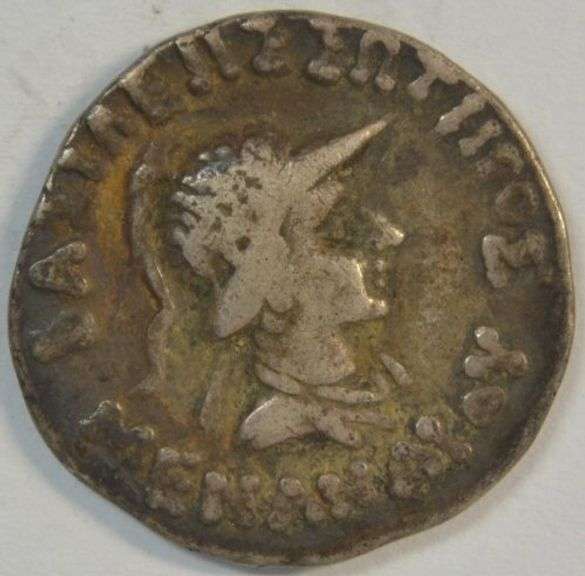 Nice Baktrian Silver Drachm of Menander, 160-145 BC