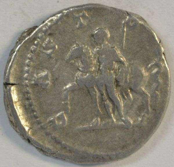 Real nice Roman Silver Denarius of Emperor Geta, 209-212 AD