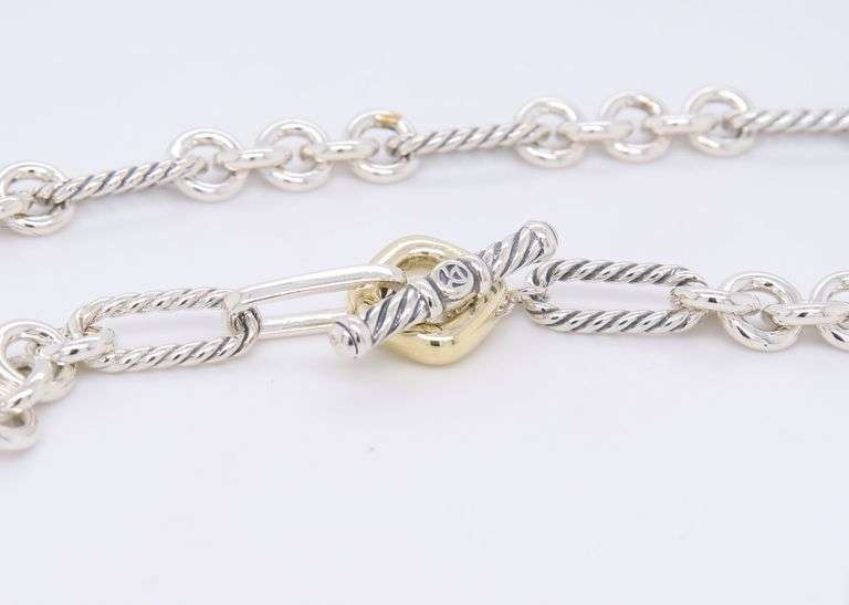 David Yurman Figaro Link Necklace