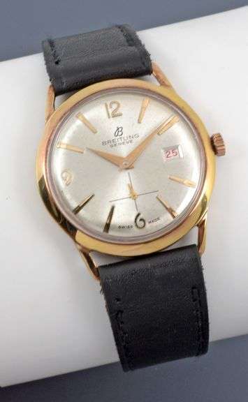 Handsome 1962 Breitling Men's Manual Watch