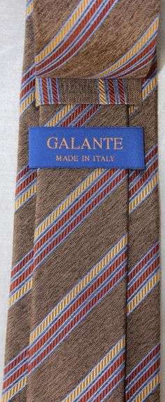 Fine Quality Italian Hand Made Silk Tie By Galante