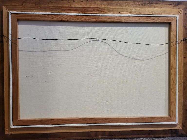 Extremely collectible and rare limited edition Giclée on canvas by renowned artist Marty Bell. Marty