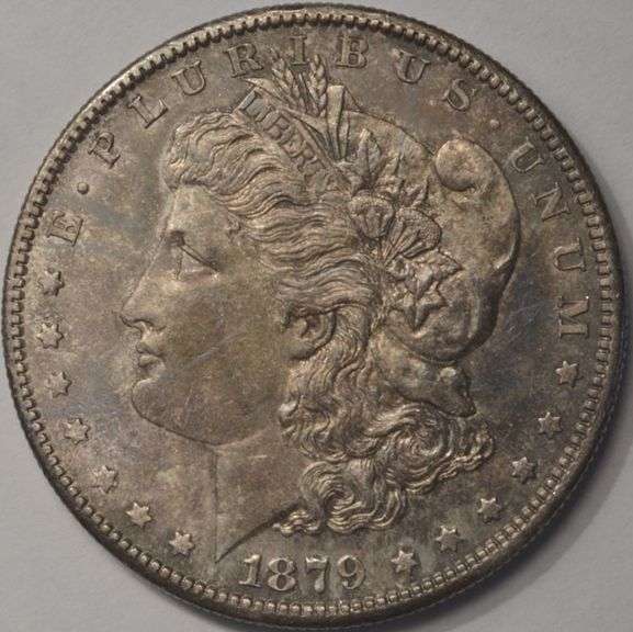 1879-S Morgan Silver Dollar BU