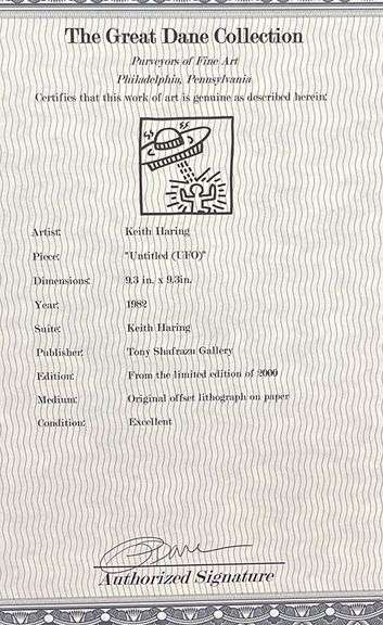 Very Collectable Limited Edition Keith Haring