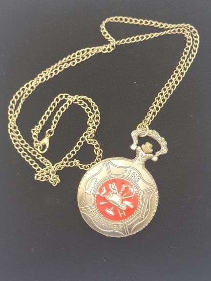 Bronze Firefighter Watch & Box