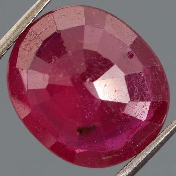 Sumptuous 12.66ct top blood red Ruby