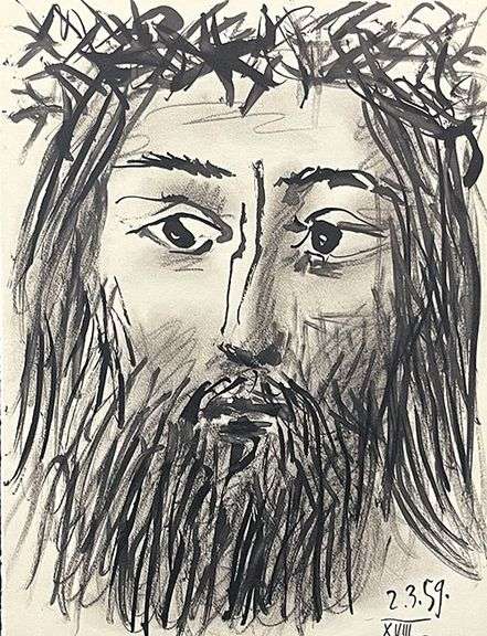 Very Collectible Pablo Picasso Lithograph from Toros y Toreros Circa 1961