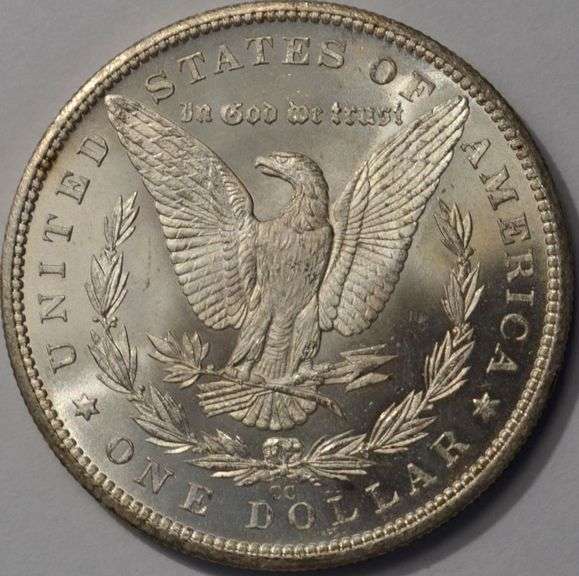 1882-CC Morgan Silver Dollar BU