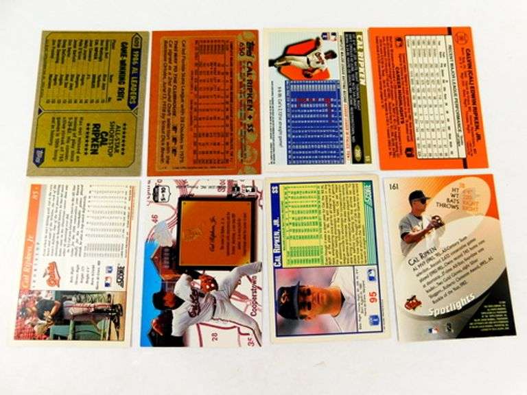 8 Cal Ripken, Jr. Baseball Cards