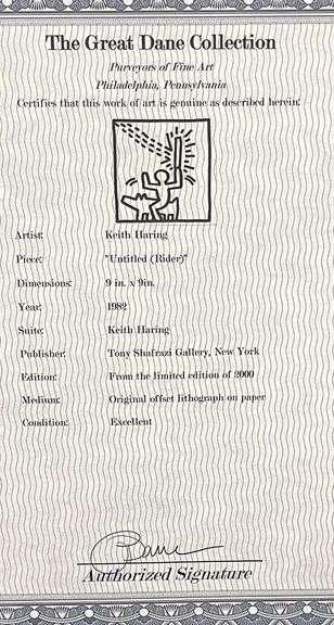 Very Collectable Limited Edition Keith Haring