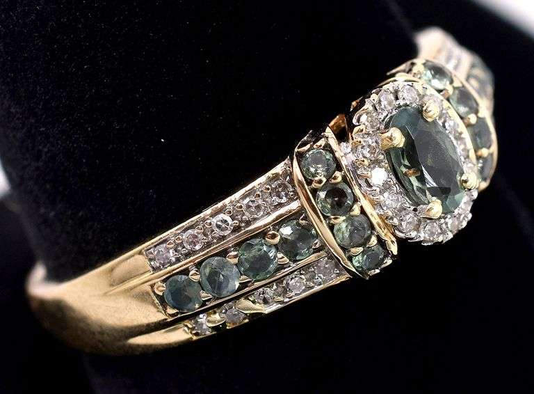 Darling Chrysoberyl and Diamond Ring in 14K Yellow Gold