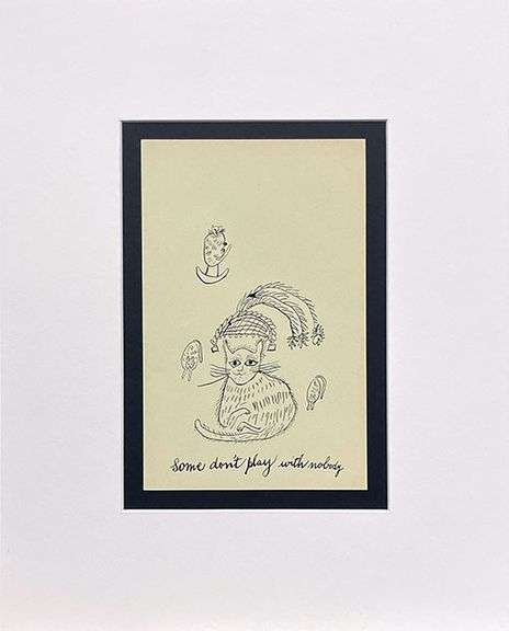 Very Collectable Limited Edition Andy Warhol from Holy Cats Suite