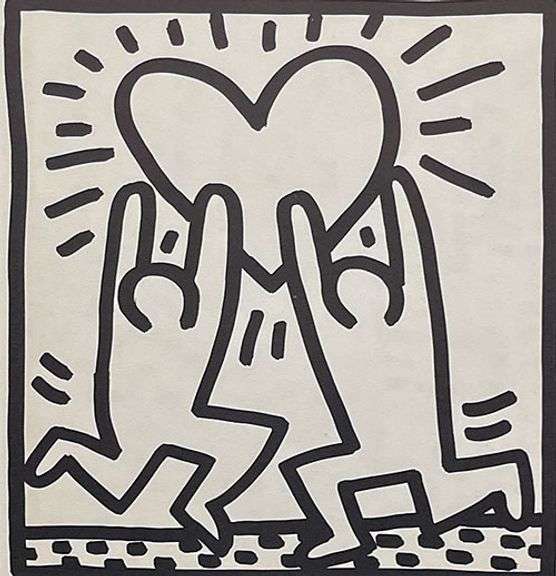 Very Collectable Limited Edition Keith Haring