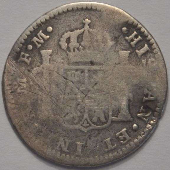 1774-Mo 1 Real Silver Coin