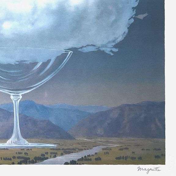 La Corde Sensible (Heartstring) by Rene Magritte