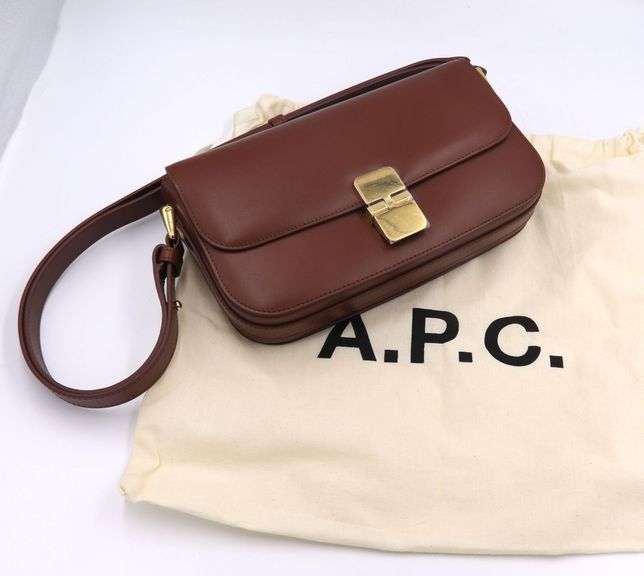 A.P.C Baguette Leather Shoulder Bag