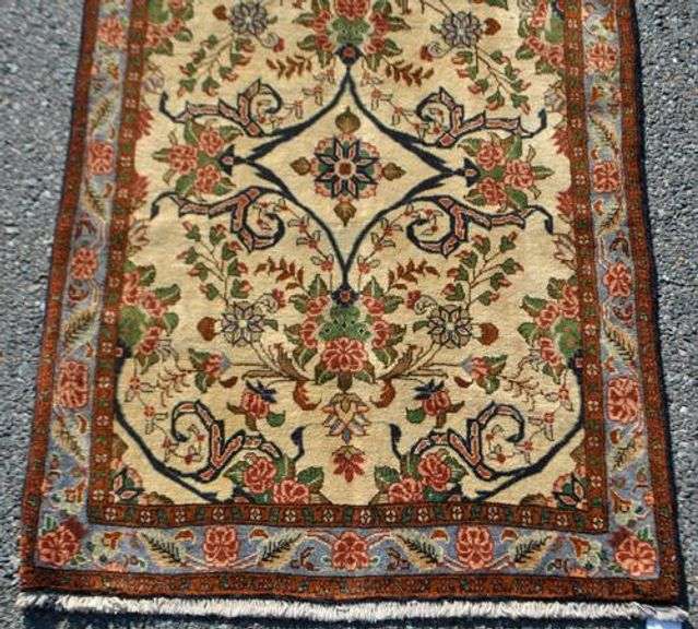 Floral Persian Bidjar 12.6x3.1