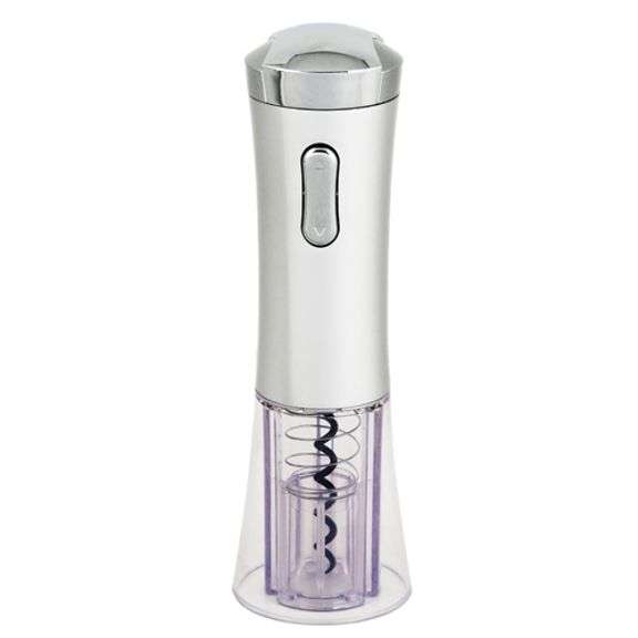 Effortless Electric Corkscrew: Silver Lux