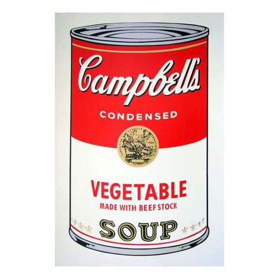 Soup can 11.48 by Sunday B. Morning