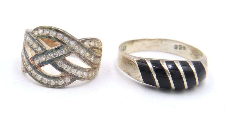 Lot of Vintage 925 Sterling Silver Native Jewelry