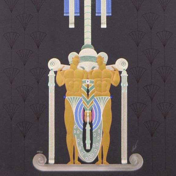 Les Pretresses by Erte (1892-1990)