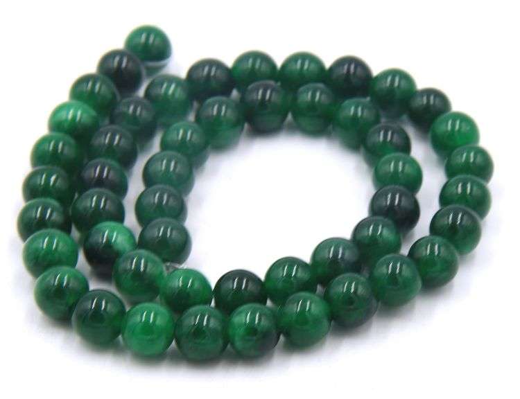 16 inches Strand Genuine Green Jade Rondelle Beads