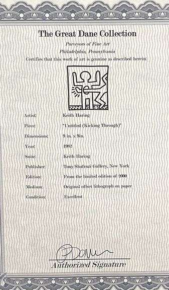 Very Collectable Limited Edition Keith Haring
