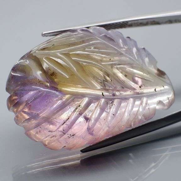 Simply gorgeous 99.08ct Ametrine carving