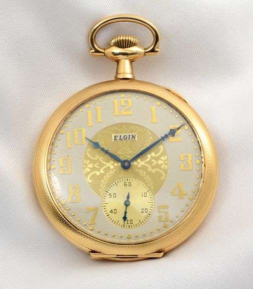 Superb 1923 17j Elgin Gold Filled Pocket Watch