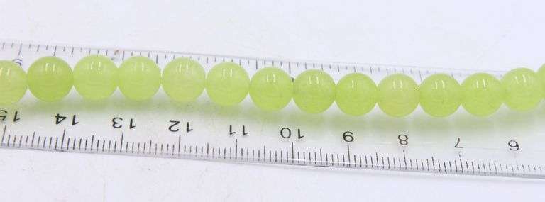 16 inches Strand Genuine Green Jade Rondelle Beads