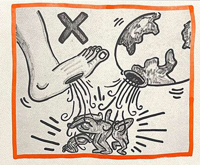 Very Collectable Limited Edition Keith Haring