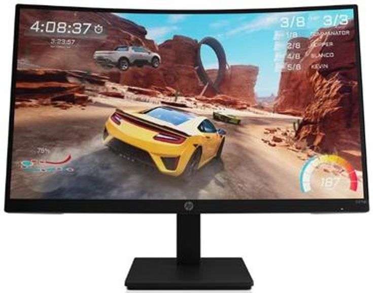 HP X27qc QHD Curved Gaming Monitor 27" 27 Inch