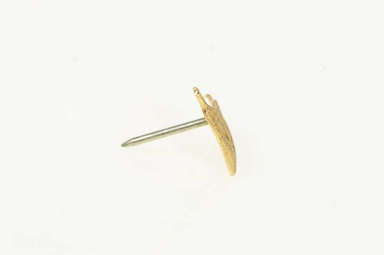 14K Yellow Gold Sail Boat Nautical Motif Sailing Lapel Pin/Brooch