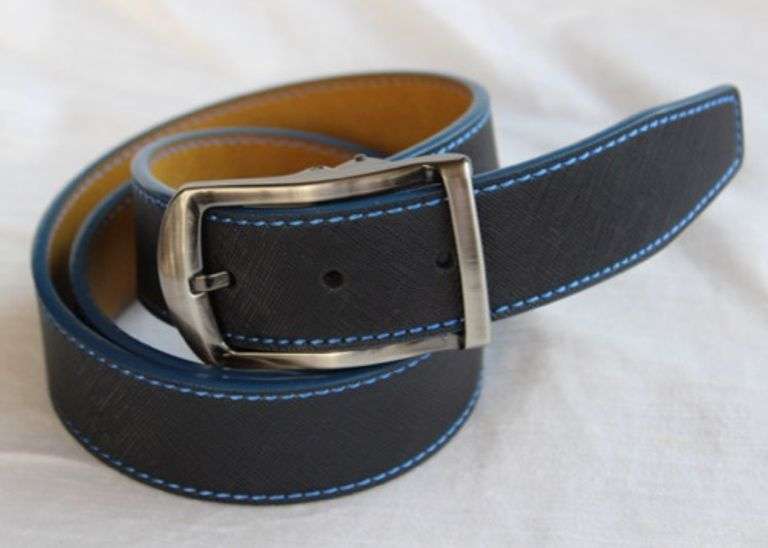Fine Quality Reversable Leather Belt, Made In Italy