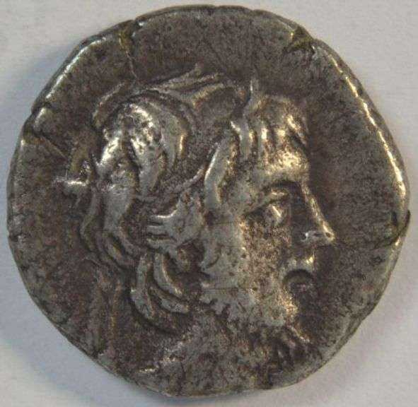 Nice Cappadocia Silver Drachm of Ariobarzanes III, 52 to 42 BC