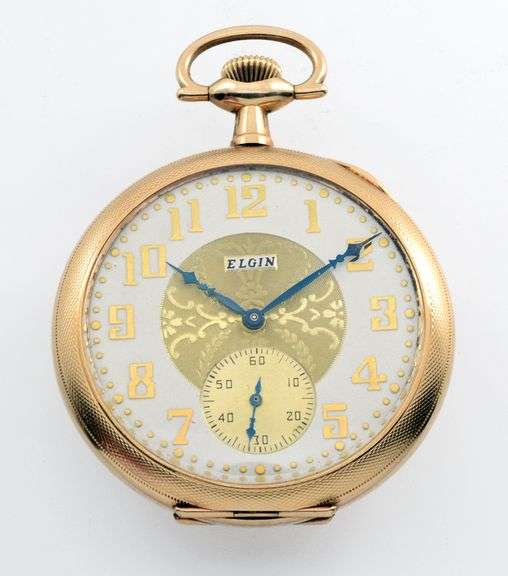 Superb 1923 17j Elgin Gold Filled Pocket Watch
