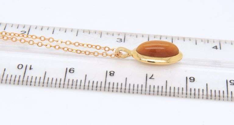 1/20 14KT Yellow Gold Filled Tiger Eye Necklace Lot