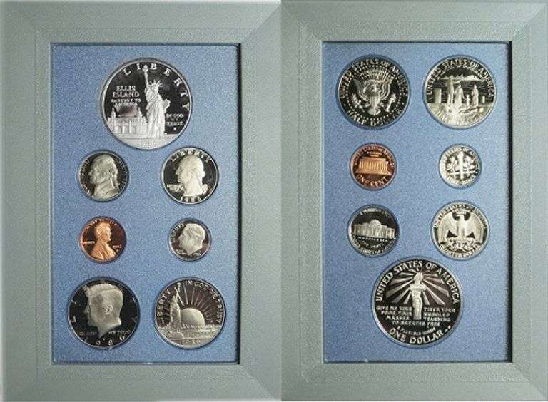 Exceptional Proof 1986 & 1987 Silver Prestige Sets!