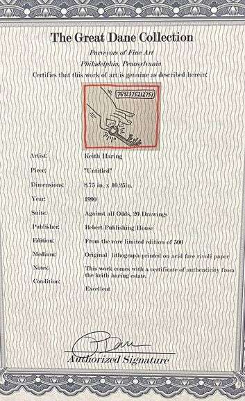 Very Collectable Limited Edition Keith Haring