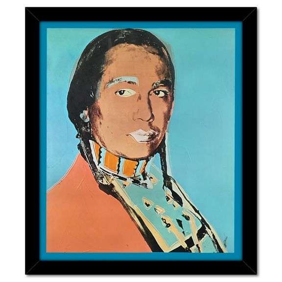 American Indian Series 2 Piece Set by Andy Warhol