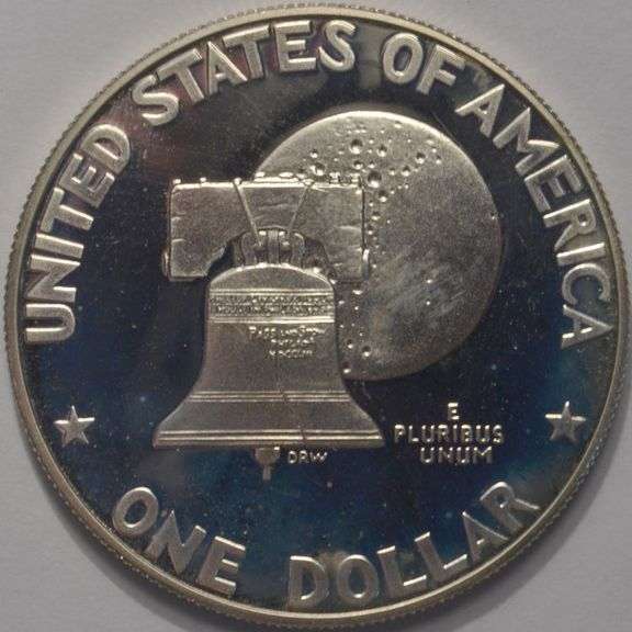 1976 Proof Silver Eisenhower Dollar