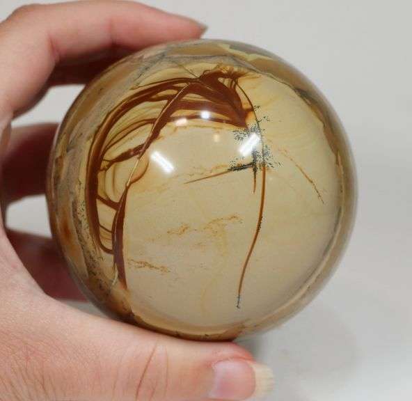 Elegant 3,245ct Picture Jasper sphere