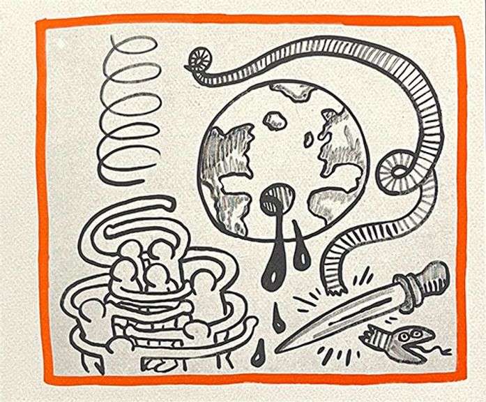 Very Collectable Limited Edition Keith Haring