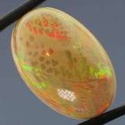 Exceptional! 14.46ct full spectrum honeycomb Opal