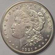 1921-S Morgan Silver Dollar