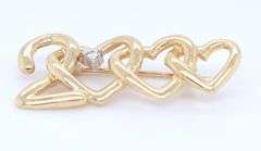 Charming Yellow Gold 2000 Brooch