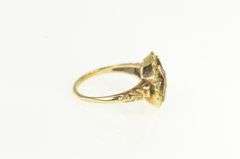 10K Yellow Gold Vintage Masonic Shriners Star Ring