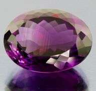 Heavy glittering 42.09ct unheated violet Amethyst