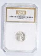 MS65 1918-D Mercury Silver Dime - Full Split Bands - Graded PCI