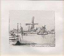 Collectible Antique Rembrandt Original Heliogravure Circa 1880